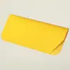Bolsa de Gafas de Bolsillo Ranurada Colorida Bolso Simple Moderno Suave Bolsa para Gafas Almacenamiento Bolsillo Ranurado Bolsa de Almacenamiento para Gafas de Sol
