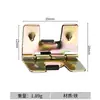Bisagras de Resorte para Cajas de Madera, Joyeros, Cajas de Regalo, Maletas, Cajas de Regalo para Manualidades y Estuches para Gafas