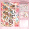 Yuxian Fangcun Reino Secreto 2.0 Grande Cena em Miniatura Adesivos 3D Pop-Up Alívio de Estresse Diário DIY Brinquedo