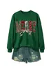 Amazon eBay loja independente moda casual feminina MERRY gravata borboleta estampa de leopardo xadrez com lantejoulas moletom transfronteiriço