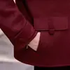 Novo casaco de lã dupla face outono e inverno para mulheres, estilo curto para mulheres baixinhas, casaco de lã para mulheres de meia-idade e idosas, blusa de lã para mães