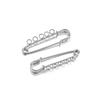 Accesorios de joyería hechos a mano DIY transfronterizos alambre metálico directo alambreado alambre grande alfileres colgantes adornos alfiler de seguridad para ropa aguja con forma especial