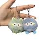 Colgante de peluche de elfo de oreja esponjoso lindo caricatura mochila súper lindo mejor amigo de pareja muñeca de llave explosiones