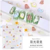 Novos Adesivos de Gel para Unhas Desenho Animado DIY Pet Fofo Decoração de Unhas Adesivos Manicure Estéreo Em relevo 5D