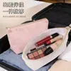 Bolsa de Maquillaje de Pana de Gran Capacidad, Neceser con Cremallera, Organizador de una Pieza para Todos los Productos de Belleza, Bolsa de Almacenamiento Simple al por Mayor
