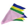 Toalla triangular de algodón puro de color liso para llevar a domicilio, babero para mascotas, toalla para babas de perro y gato, toalla triangular navideña para mascotas