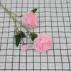 Fábrica por atacado estilo europeu 3-cabeça estrangeira peônia flor artificial decoração de casamento casa flor falsa 3-cabeça estrangeira peônia