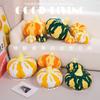 Almohada de Felpa de Calabaza Cojín para Sofá Lindo Estilo Ins Forma Irregular para Ventana Saliente Dormitorio Adorno Decorativo