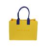 Bolsa de compras de regalo sencilla de gran capacidad, bolso de hombro, bolso de tela, bolso de mano, regalo de mano, bolsa de fieltro publicitaria, fabricantes