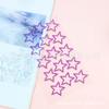 Álbum de Fotos Creativo DIY Infantil Estrella Hueca Decoración para Actuación Pegatinas de Pedrería Acrílica
