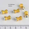 Estilo étnico retro hilo dorado y plateado cuentas Duobao Wen barril de juego cuentas plata antigua nube trasera diy accesorios de joyería estilo nacional
