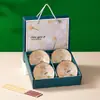 Juego de cuencos y vajilla transfronterizo para uso doméstico, cuencos para comer, artículos de regalo, juego de cuenco y palillos, juego de cuencos de cerámica transfronterizo, embalaje de caja de regalo, venta al por mayor