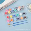 Pintura em Vidro Tinta para Vidro Pintado à Mão DIY Pintura Colorida Pintura Decorativa Sem Cozimento Atacado Tinta para Pintura em Vidro À Prova d'Água Sem Cozimento