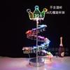 Junjie Night Bar KTV Suprimentos Suporte para Copo de Coquetel Suporte para Taça de Vinho Tinto XO Champagne Rack com Display LED Arte em Ferro