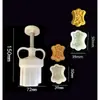 Forma para Bolo de Abacaxi, Forma Manual de Pressionar Gelo para Bolo Lunar de Abacaxi, Forma para Pastel de Feijão Mungo Estilo Cantonês para Uso Doméstico, 50g, Novo Modelo 2025