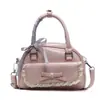 Bolso de Bolos Nuevo de Primavera 2026 de Nicho Estilo Ballet con Ribete de Encaje, Elegante y Dulce, Bolso Cruzado Versátil