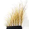 Planta de Grama de Cebolinha Artificial Gramado Artificial Decoração de Casa Artesanato Molho Único Grama de Cebolinha Artificial