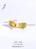 Oro de arena vietnamita de larga duración que no se desvanece año tras año hay más pez dorado koi con agujero pasante accesorios DIY pulsera accesorios de pulsera con cuentas