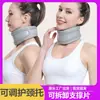Férula cervical para protección del cuello, soporte cervical transpirable, corrector de cuello anti-inclinación hacia adelante para adultos, soporte ajustable y fijo