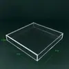Caja de Exhibición Cuadrada de Acrílico Set de Álbumes Transparente Estuche Protector Caja de Almacenamiento a Prueba de Polvo para CD Soporte de Exhibición para Discos de Vinilo