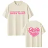 Miko Bebê Miko Mercadoria Camiseta Masculina Feminina Hip Hop Moda Oversized Manga Curta Camiseta Masculina Casual