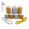 Alambre Fino de Plata de 3 Hilos, 6 Hilos, 9 Hilos para Envolver Borlas y Alambre de Plata - Alambre para Etiquetas de Joyería, Alambre de Cuerda para Etiquetas