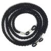 Cordão de Óculos de Leitura de Nylon Tramado em Malha Personalizado Retrô Tendência Corrente de Óculos Corrente de Metal