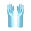 Guantes para el hogar, Guantes de felpa para la lavandería, Guantes gruesos de PVC impermeables, Guantes para limpieza de cocina y lavado de platos, Forrados de felpa, Buena calidad