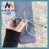 Gafas distintivas transparentes con montura anti-luz azul, estilo coreano sencillo, gafas sencillas, montura redonda para mujer, retro, montura para gafas ópticas para miopía