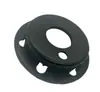 Tubo de Papel de 76 mm 3 pulgadas con Tapón de Plástico, Tapón Invertido, Anticaída, Ranura para Hebilla, Tapa de Tubo de Papel, Núcleo de Papel