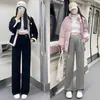Pantalones para mujer embarazada con forro polar, para personas petite, primavera y verano, ropa exterior, engrosados, cálidos, no constriñen el vientre, sin soporte para el vientre, para pantalones de capa base de mujer embarazada