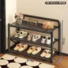 Sapateira Dobrável Multicamadas Doméstica Entrada de Casa Interior Simples Armário de Sapatos Economizador de Espaço Sem Instalação Casa de Aluguel Sapateira