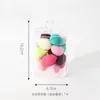 14 Miniesponjas de Maquillaje con Caja de Almacenamiento Acrílica, Alta Elasticidad, Doble Uso para Aplicaciones Secas y Húmedas, Elección de Maquilladores Profesionales, Venta Caliente Transfronteriza