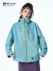 Jaqueta Nova Estilo Montanha para Exterior para Homens e Mulheres na Primavera e Outono À prova de Vento e Impermeável Roupa para Caminhadas e Montanhismo Jaqueta de Casal com Logotipo