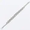 Pulsera Abierta Nueva de Moda con Incrustaciones de Diamante, Joyería de Moda, Sencilla y Fresca B120