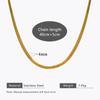Moda Nicho Diseño Sentido Cadena Clavícula Ins Estilo Frío Collar Simple de Hoja Damas Temperamento Joyería de Acero Inoxidable