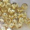 Contas com Padrão de Ouro Real Banhadas a Cobre DIY Miçangas Artesanais Contas Espaçadoras Contas Soltas Materiais Acessórios Contas de Torno