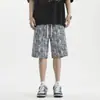 Shorts Tie-Dye Estilo Americano Nuevo Modelo 2026 Verano Unisex Sueltos Transpirables Modernos para Exteriores Casuales