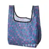 Bolsa de almoço portátil com alça japonesa, bolsa para lancheira de tecido Oxford, bolsa de almoço, bolsa de mão dobrável, sacola de compras para proteção ambiental