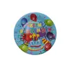 Platos de Papel Rusos Personalizados para Cumpleaños, Artículos de Fiesta, Procesamiento de Platos de Papel Desechables Rusos, Pasteles Creativos Personalizados para Fiestas