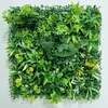 Pared de plantas artificiales, césped, decoración de pared de fondo para restaurante, decoración de escaparate con plantas artificiales, arreglo de pared de plantas verdes