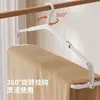 Perchero Plegable Retráctil para el Hogar para Secar Toallas y Toallas de Baño, Perchero a Prueba de Viento para Dormitorio Baño