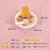 Boutique Fujian Quanzhou Especial Gingerol Pato Ostra Massa Frita Pasta Solo Brotos de Bambu Congelado Bolo Hidratante Gourmet Geladeira Adesivo Decoração