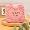 Grande Bola de Fio de Tecido de Alta Elasticidade para Crochê DIY Artesanal de Chinelos, Bolsas, Bonecas, Cestas de Armazenamento e Materiais de Tecelagem para Berço
