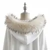 Ribete de Piel Sintética de Mapache para Chaquetas de Plumas, Abrigos de Algodón, Parkas y Chaquetas; Accesorios y Decoraciones para Prendas con Cuello de Piel; Personalización Directa de Fábrica