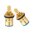 Núcleo de Válvula Universal para Grifo de 1/2 Pulgada Partes de Reparación de Fugas en Baño Válvula Triangular de Apertura Rápida Piezas Cerámicas Únicas Reparación