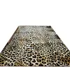 Alfombra Lavable de Cachemir Sintético Hecha a Medida por el Fabricante, Alfombra de Sala de Estar Transfronteriza con Estampado de Animales Sintéticos, Alfombra de Cobertura Total para Área Grande