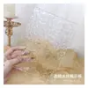 Internet Celebridade Nail Art Ice Cube Display Board Aurora Placa acrílica Acabado Sample Plate Estilo japonês Tiro Props Novo