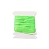 No. 72 Hilo de Jade Pulsera Cuerda Trenzada Collar Cuerda para Tejer Accesorios 0.8mm Cable Encriptado Cuerda para Colgante Hecho a Mano DIY Materiales