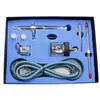 Hd-180 Dual-Action Airbrush Coloring Paint Air Pump Set 130 Mini Airbrush for Art and Gundam Model Painting